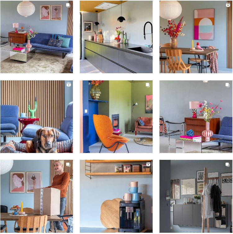 Decoración aesthetic Instagram